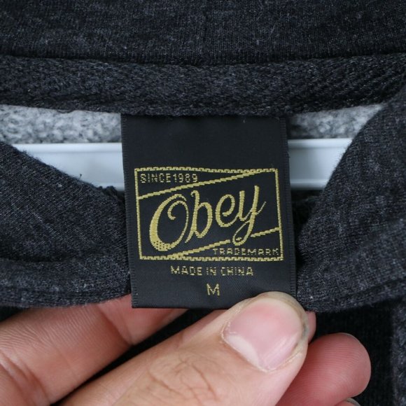 Obey Giant Floral OG Spell Out Hoodie Sweatshirt - Picture 5 of 8